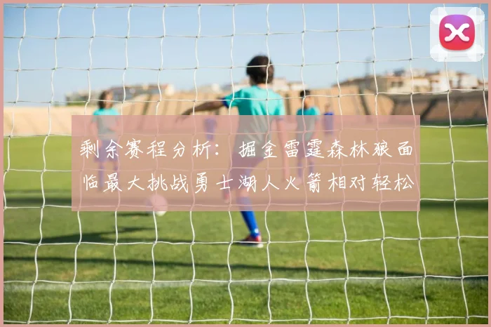 剩余赛程分析：掘金雷霆森林狼面临最大挑战勇士湖人火箭相对轻松